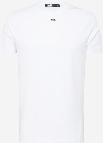 Karl Lagerfeld - Camiseta en blanco: frente