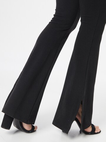 Nasty Gal Flared Hose in Schwarz