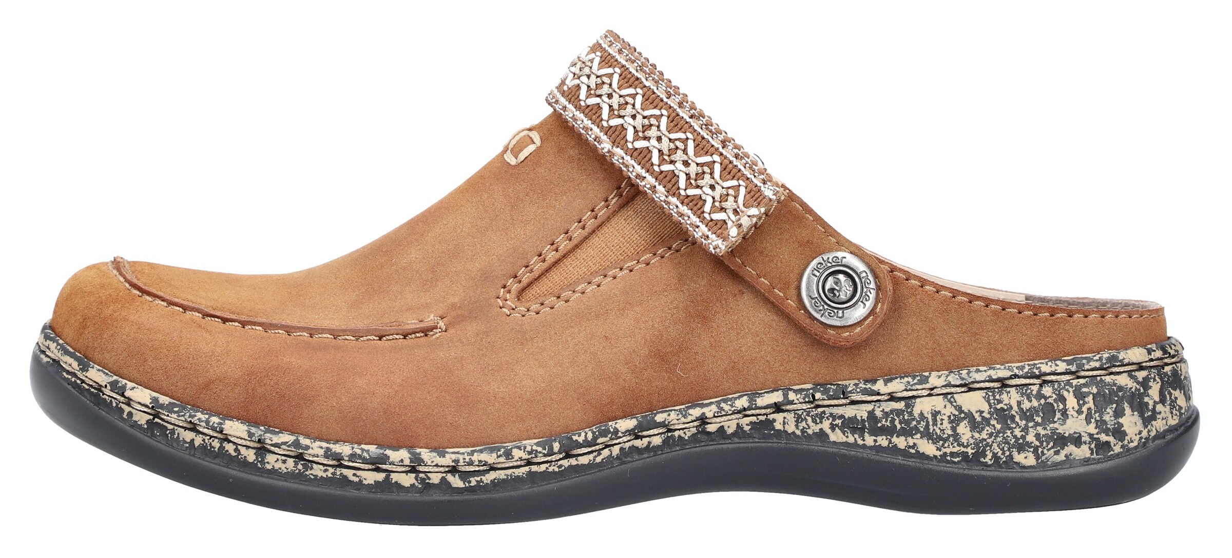 Rieker Clogs in Braun