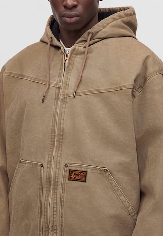 Volcom Overgangsjakke 'HAMILSTORM' i beige