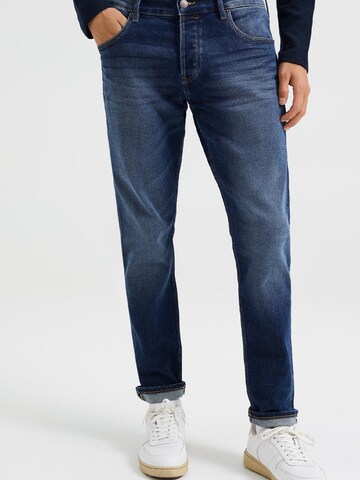 WE Fashion Slimfit Jeans in Blau