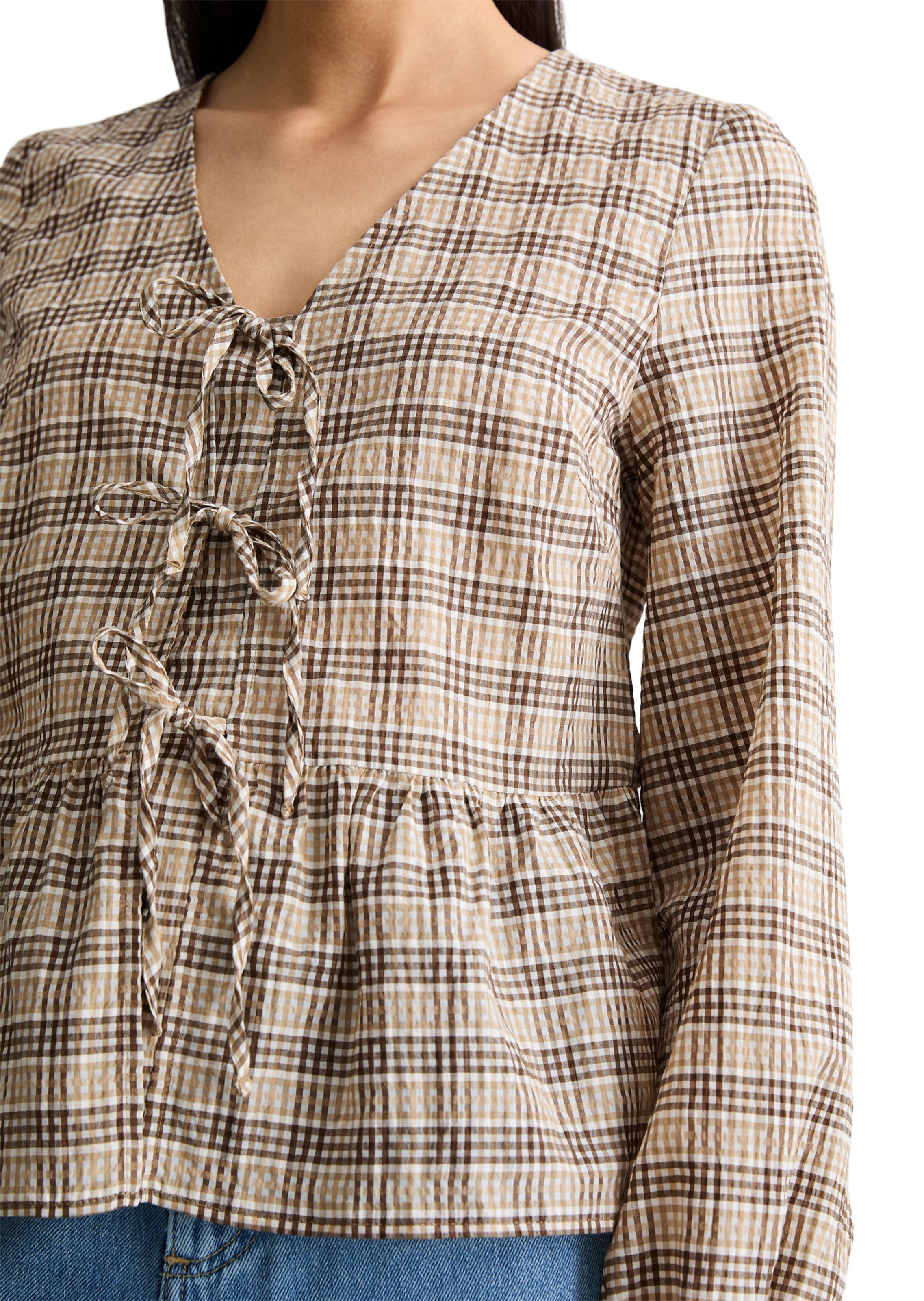 Marc O'Polo DENIM Bluse in Beige