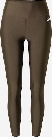 ADIDAS PERFORMANCE Спортен панталон 'ESS' в зелено: отпред