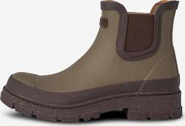 Bottes en caoutchouc WODEN en vert : devant