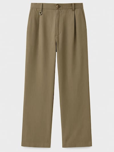 Dandalo Pleat-front trousers in Khaki, Item view