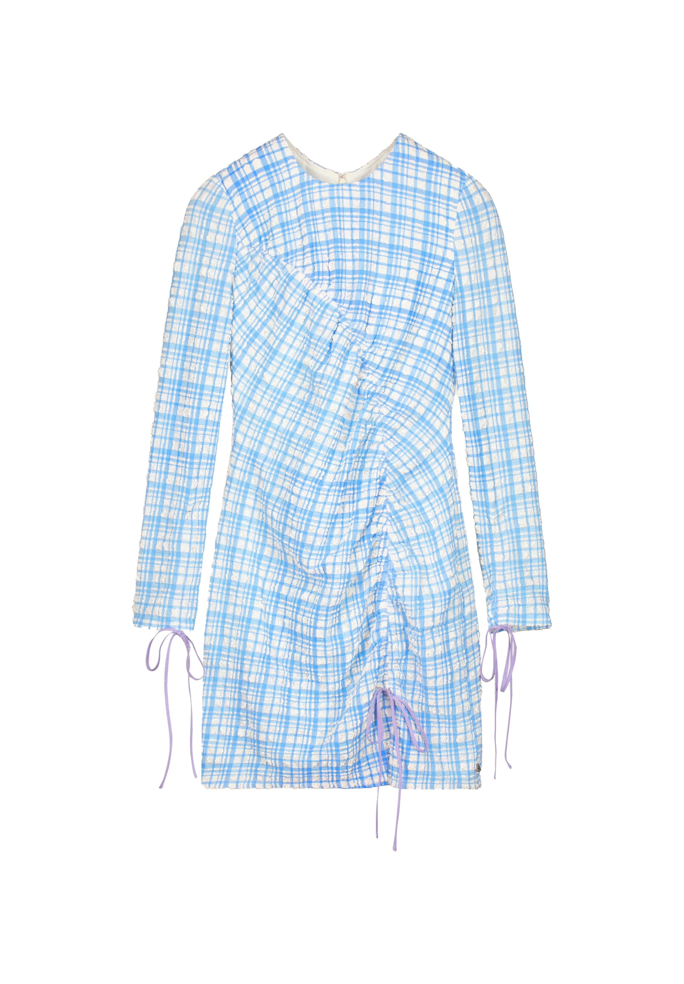 Fabienne Chapot Jurk in Blauw: voorkant