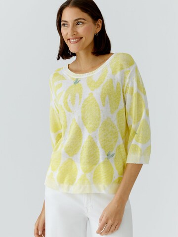 OUI Sweater in Yellow: front