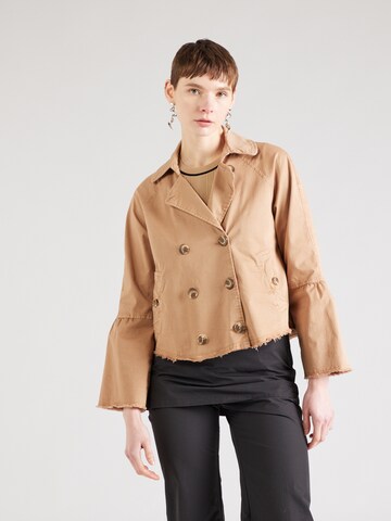 Summum Between-season jacket in Brown: front