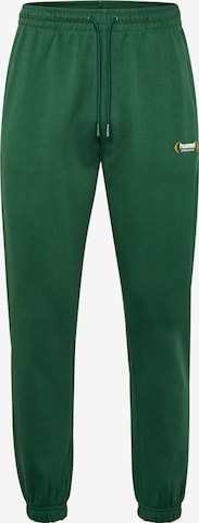 Hummel Regular Broek 'FELIX' in Groen: voorkant