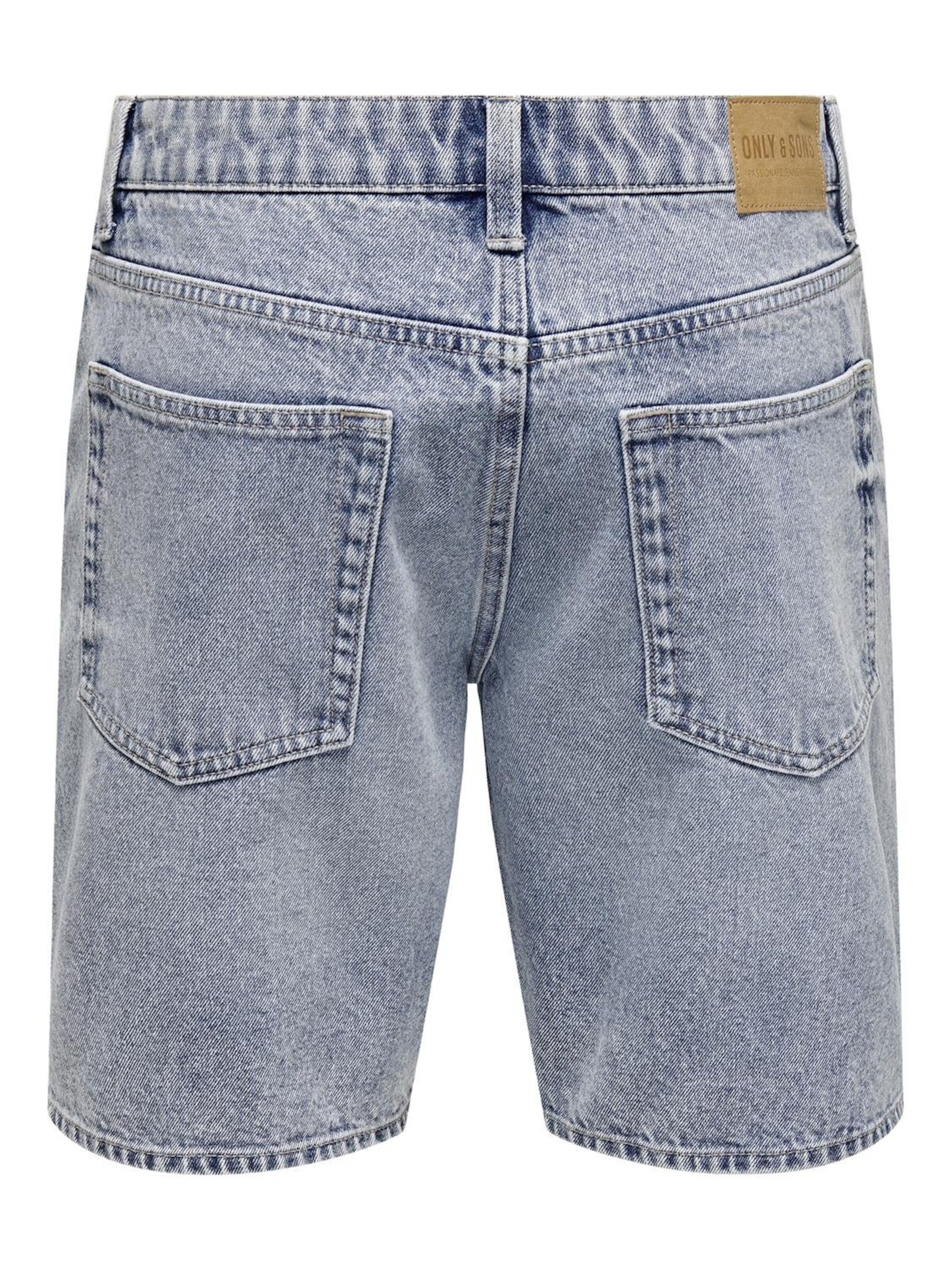 Only & Sons Regular Jeans in Blauw