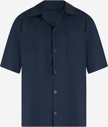 Coupe regular Chemise Yes London en bleu : devant