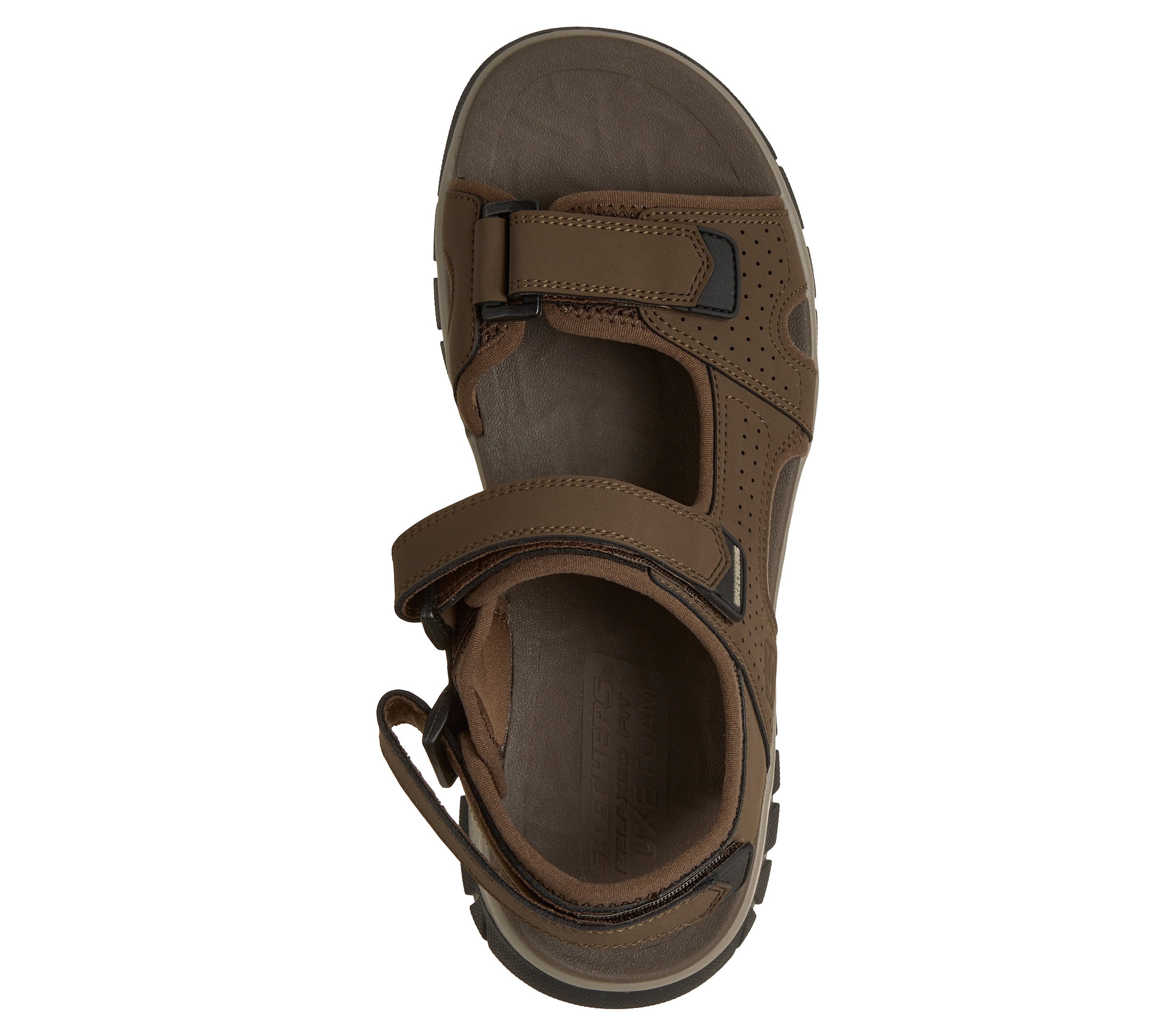 SKECHERS Sandale in Braun