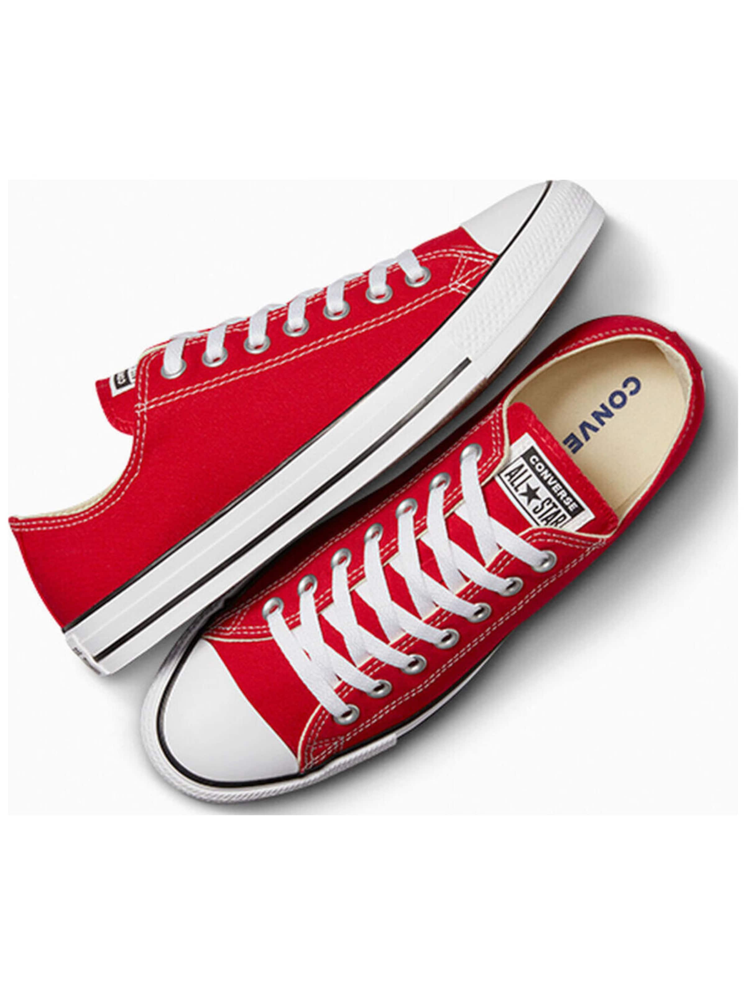 CONVERSE - Zapatillas deportivas bajas 'Converse Chuck Taylor All Star Ox' en rojo