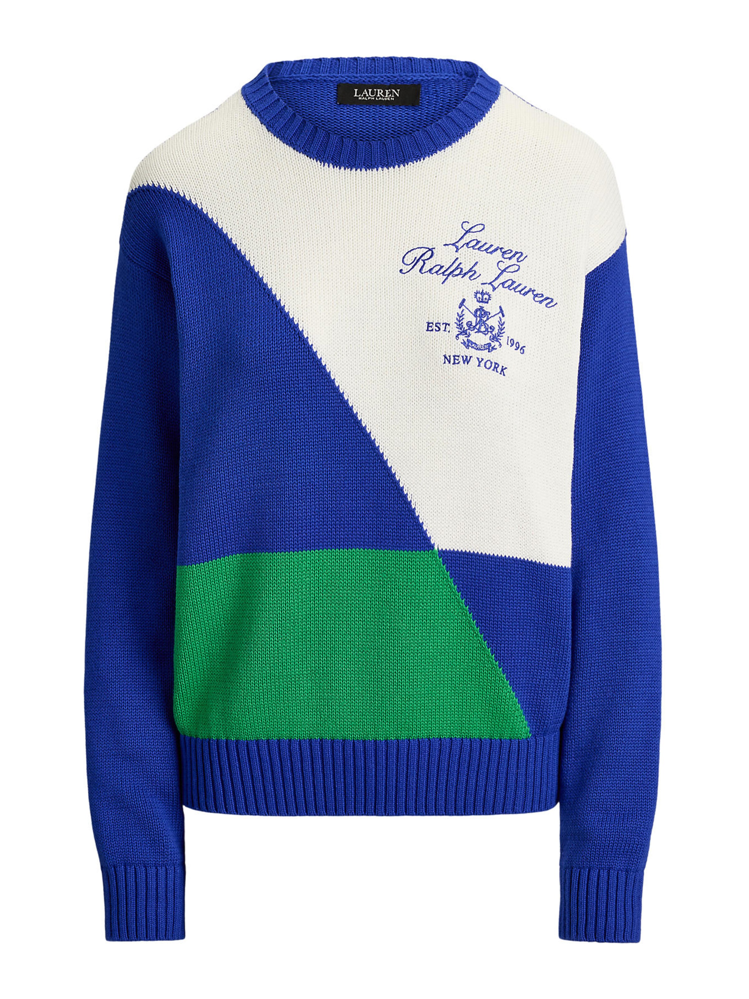 Lauren Ralph Lauren Sveter - Modrá: predná strana