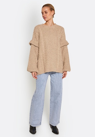 NORR Pullover 'Sherry' i beige