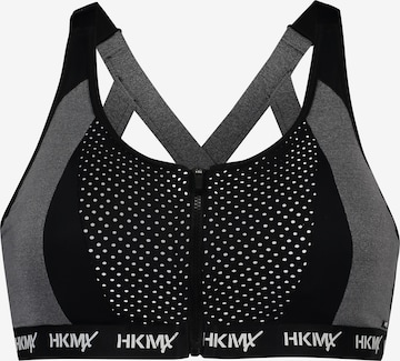 Hunkemöller Bustier Sport-BH 'The Pro Level 3' in Grau: predná strana