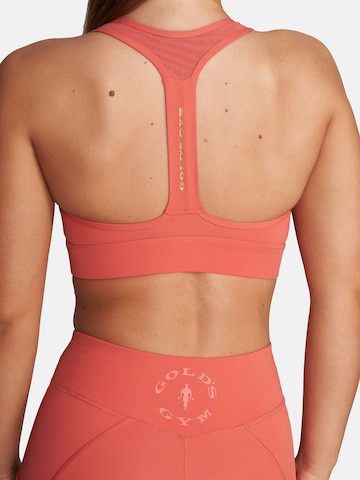 GOLD´S GYM APPAREL Bustier Sport bh 'NADIA' in Oranje