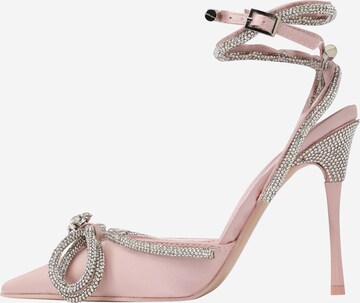 Public Desire Slingpumps 'MIDNIGHT' in Roze