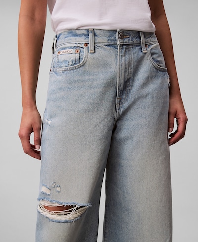 Calvin Klein Jeans Jeans in 23 in de kleur Lichtblauw, Productweergave
