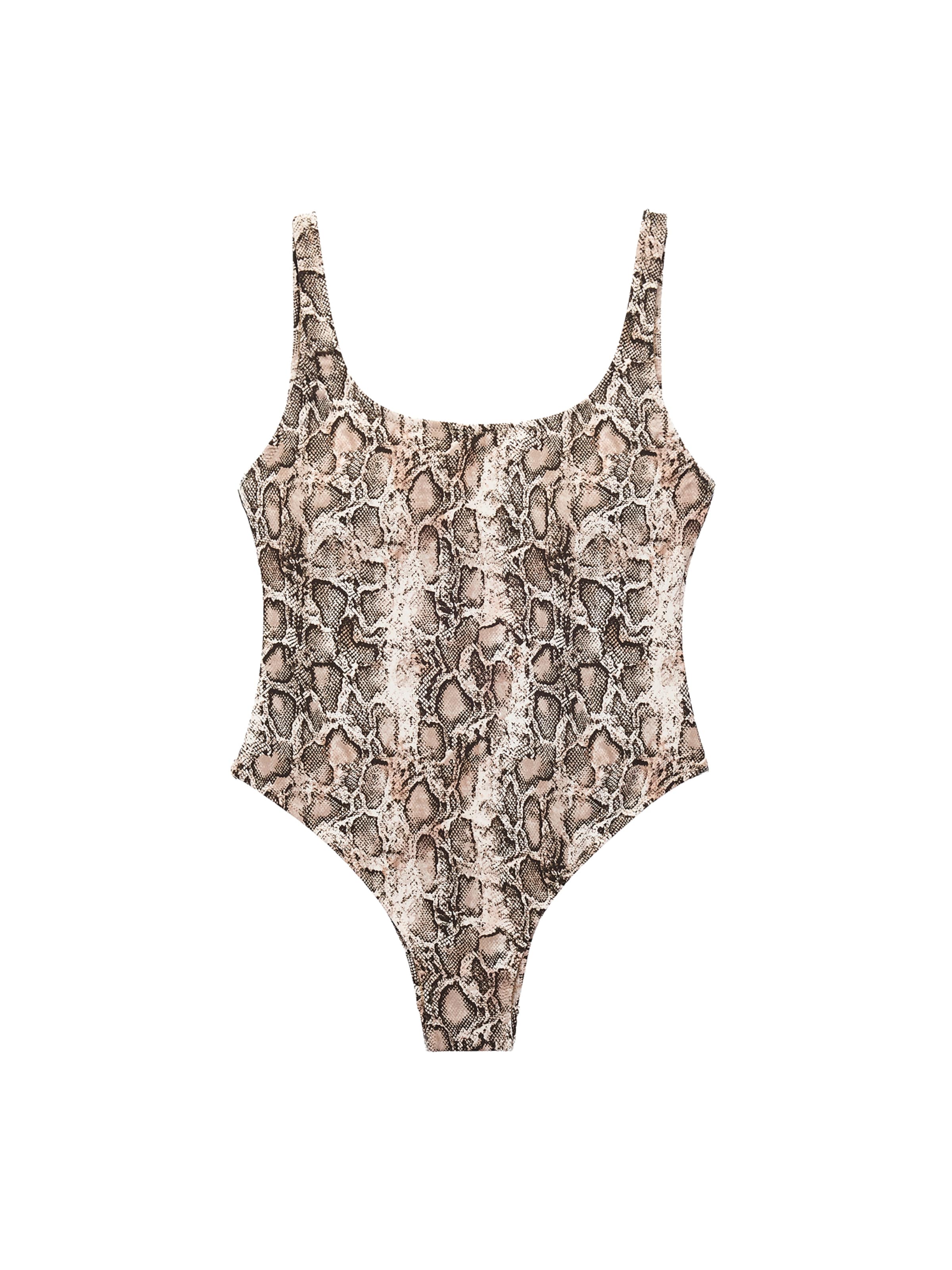 Koton Bustier Badeanzug in Mischfarben: Vorderseite