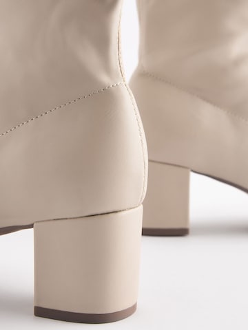 Next Ankle Boots in Beige