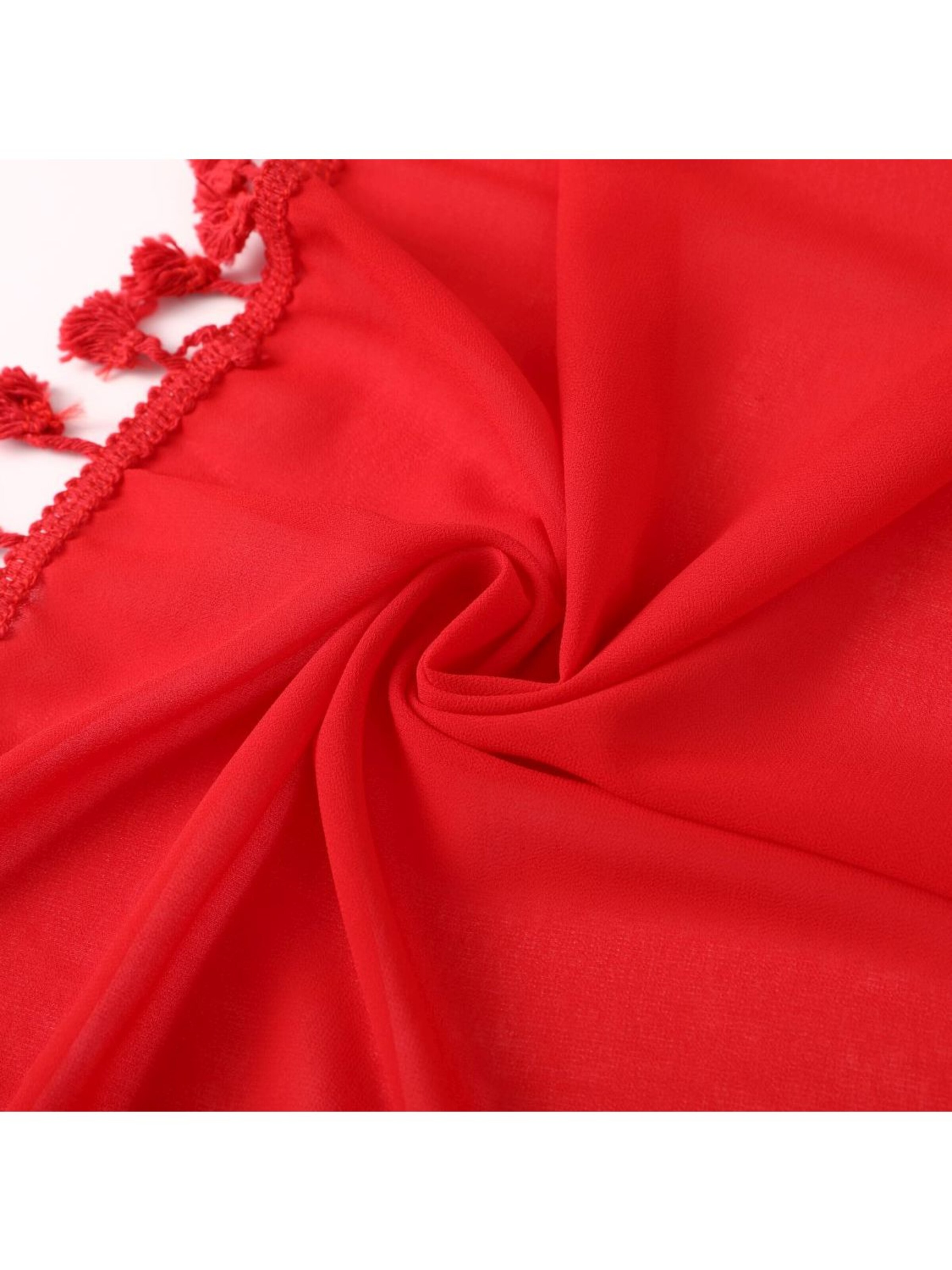 alberto cabale Rock 'FRINGES'‌ in Rot