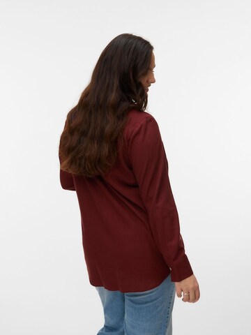 Vero Moda Curve Bluse 'VMCMymilo' in Rot