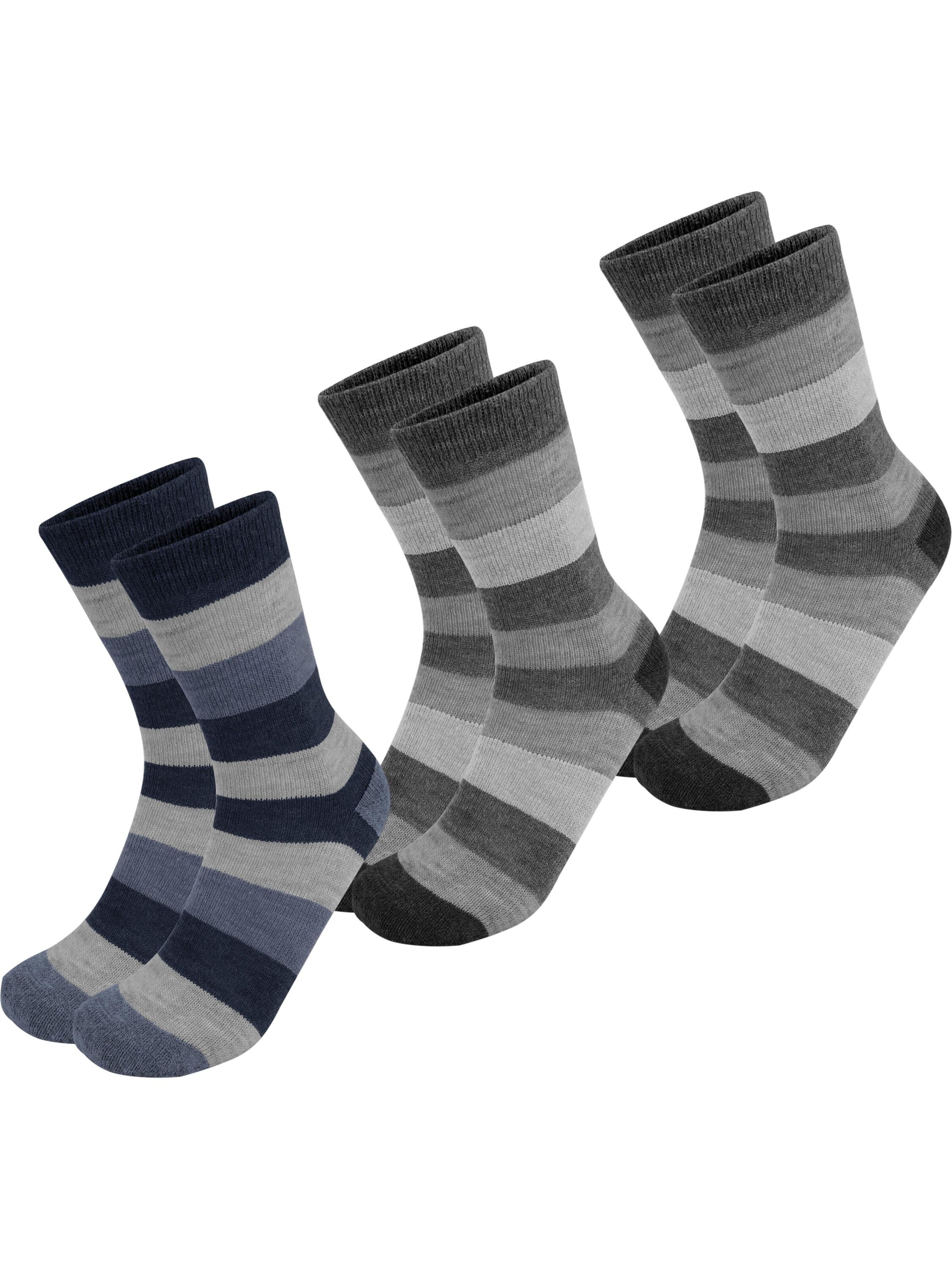 normani Sportsocken in Grau: Vorderseite