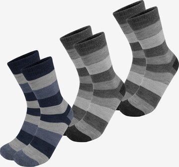 normani Socks in Grey: front