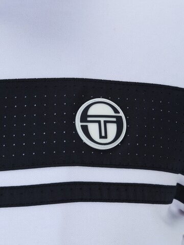 Sergio Tacchini Sportsweatjakke i hvit