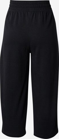 Wide Leg Pantalon de sport 'Rival' UNDER ARMOUR en noir