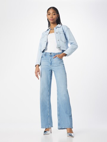PULZ Jeans Wide Leg Jeans 'Vega' i blå