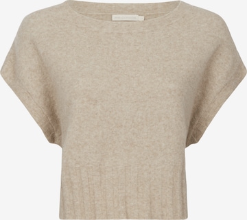 eve in paradise Sweater 'Beth' in Beige: front