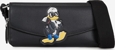 Karl Lagerfeld Kukkaro 'Disney x Kl' värissä kuninkaallisen sininen / vaaleansininen / tummankeltainen / musta, Tuotenäkymä
