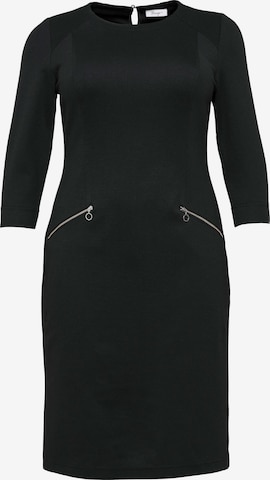 SHEEGO Sheath Dress in Black: front