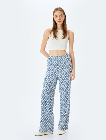 Koton Wide Leg Hose in Beige