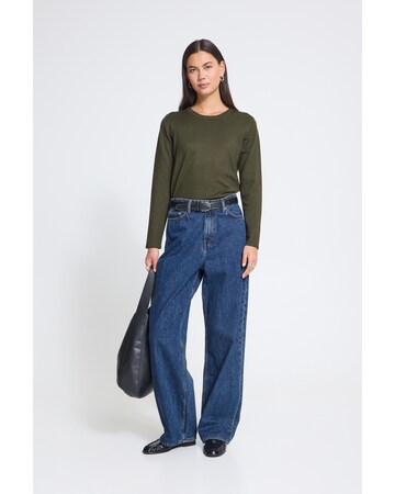 ICHI Wide leg Jeans 'JULIA ' in Blue