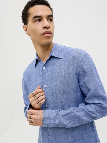 Coupe regular Chemise JACK & JONES en bleu