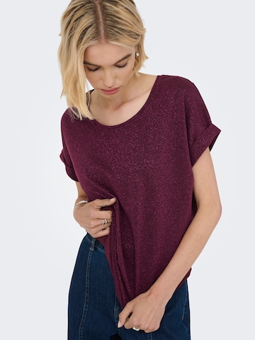 ONLY Shirt 'ONLMOSTER' in Purple