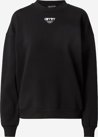 aim'n - Sweatshirt de desporto em preto: frente