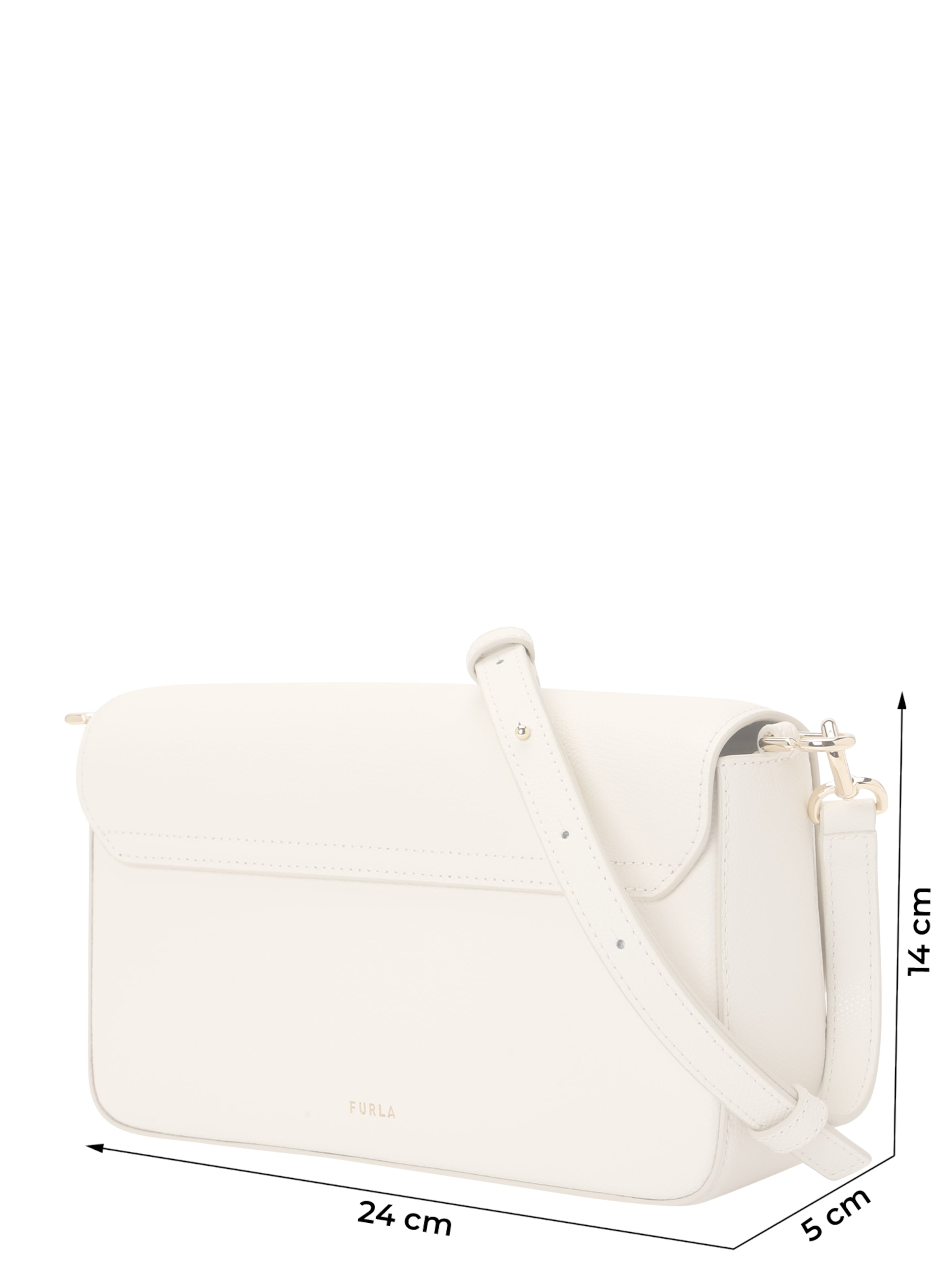 Borsa a tracolla 'Iride' di FURLA in bianco