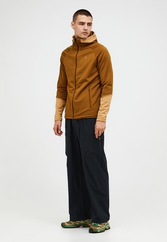 Veste en polaire PEAK PERFORMANCE en marron