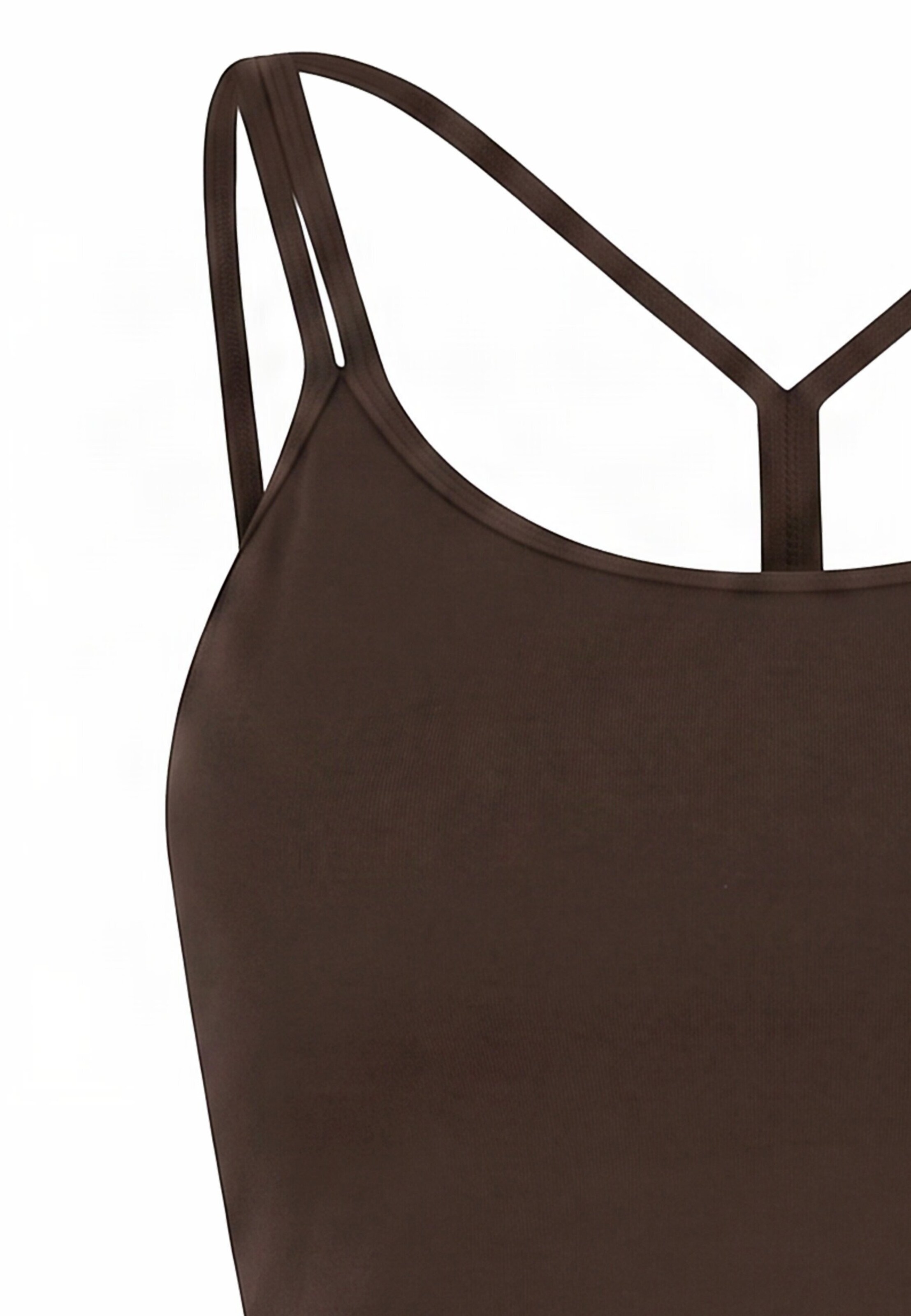 Urban Classics Sports top in Brown