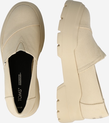 TOMS Παντοφλέ 'ALPARGATA COMBAT LOW' σε μπεζ