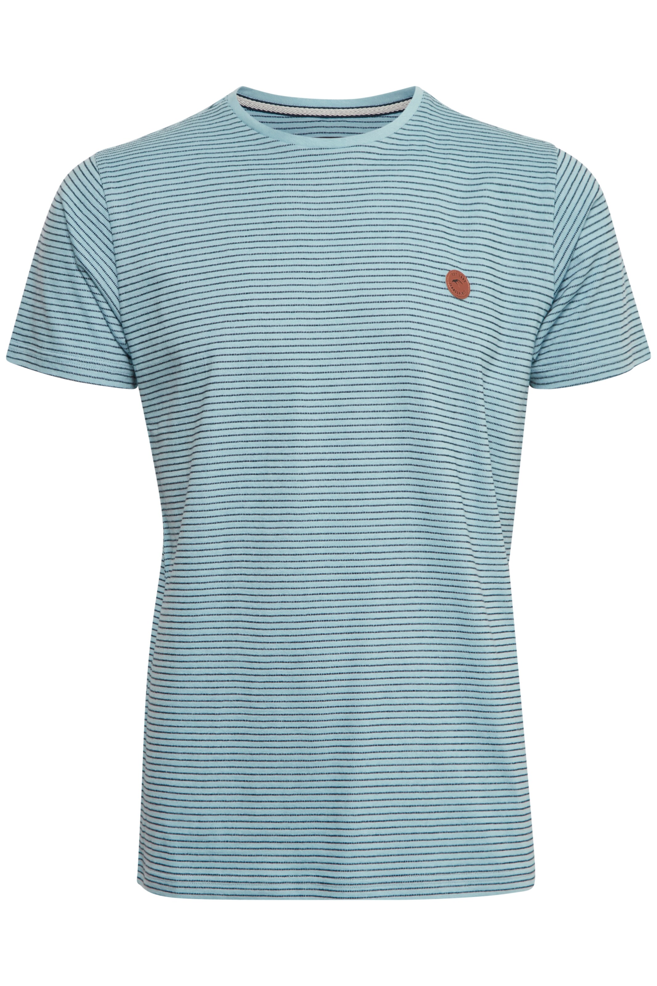 INDICODE JEANS T-Shirt 'Lupko' in Blau: Vorderseite