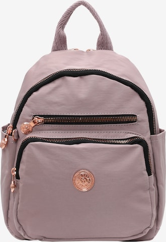 Mindesa Backpack in Purple: front