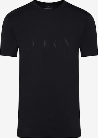 Born T-Shirt 'Melville' in Schwarz: Vorderseite