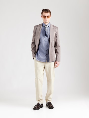 OLYMP - Ajuste regular Camisa en azul