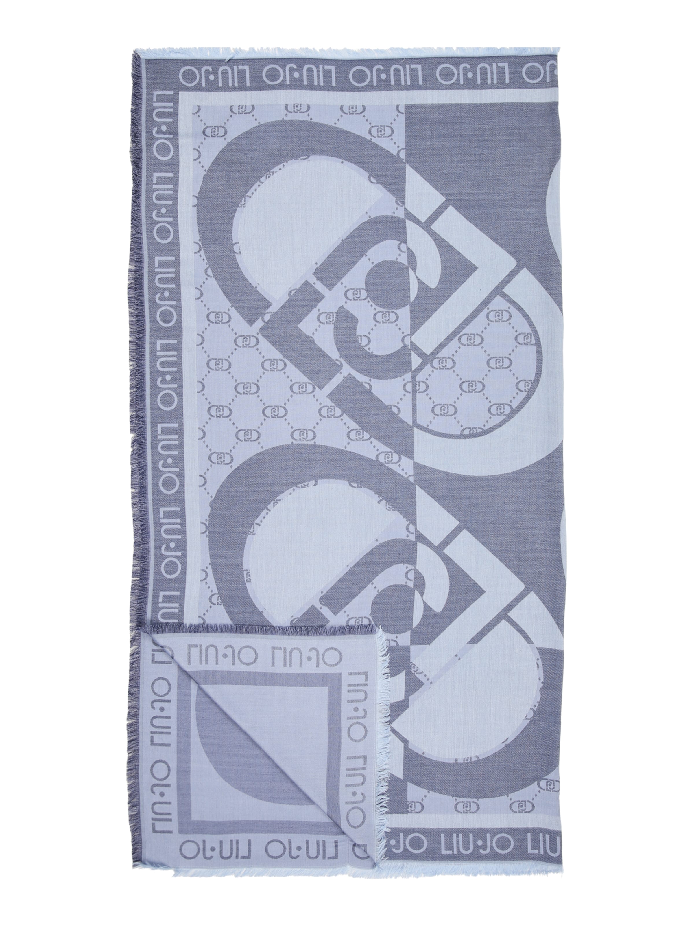 Liu Jo Sjaal in Blauw: voorkant