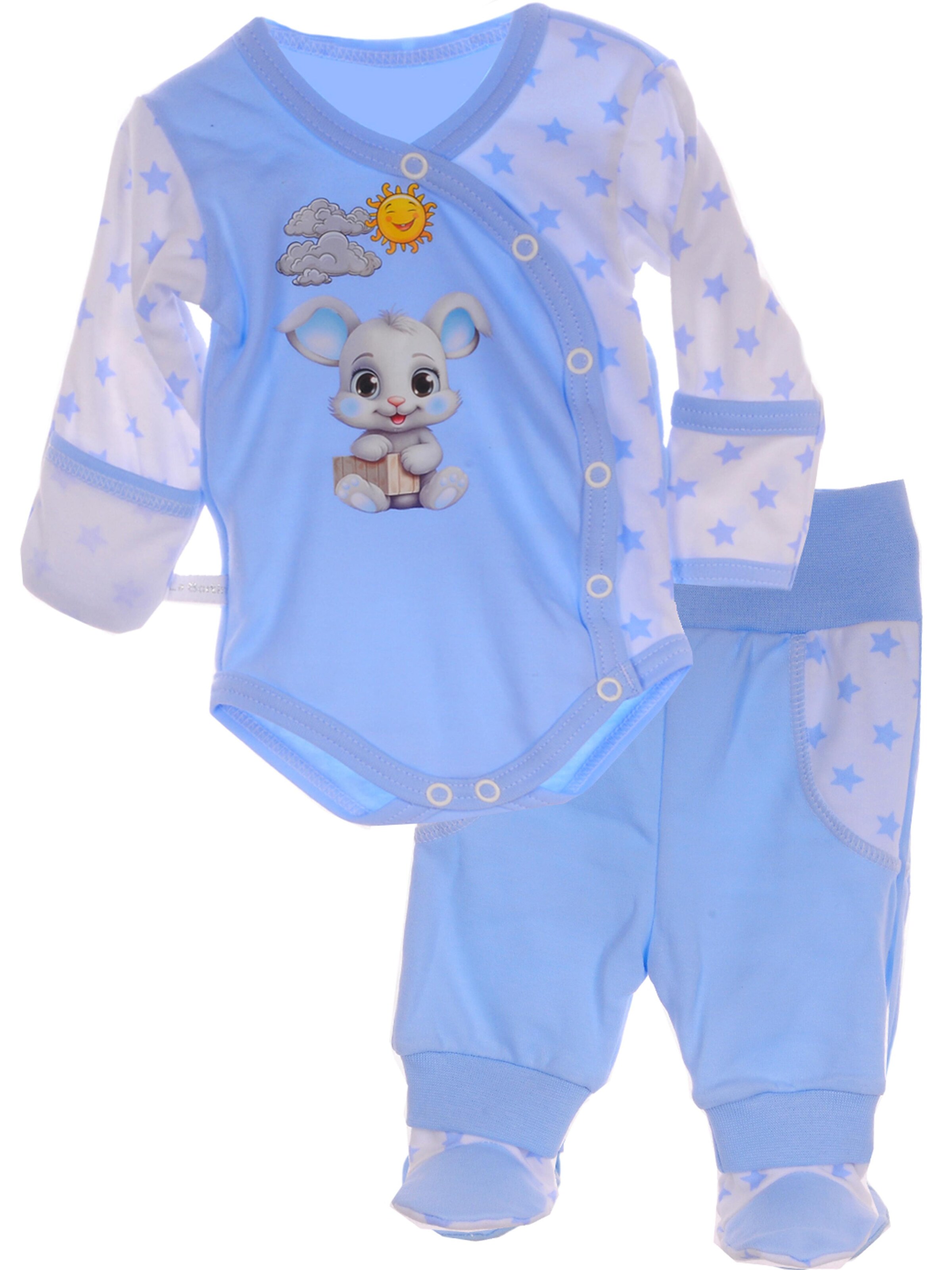 La Bortini Set‌‌ in Blau: Vorderseite